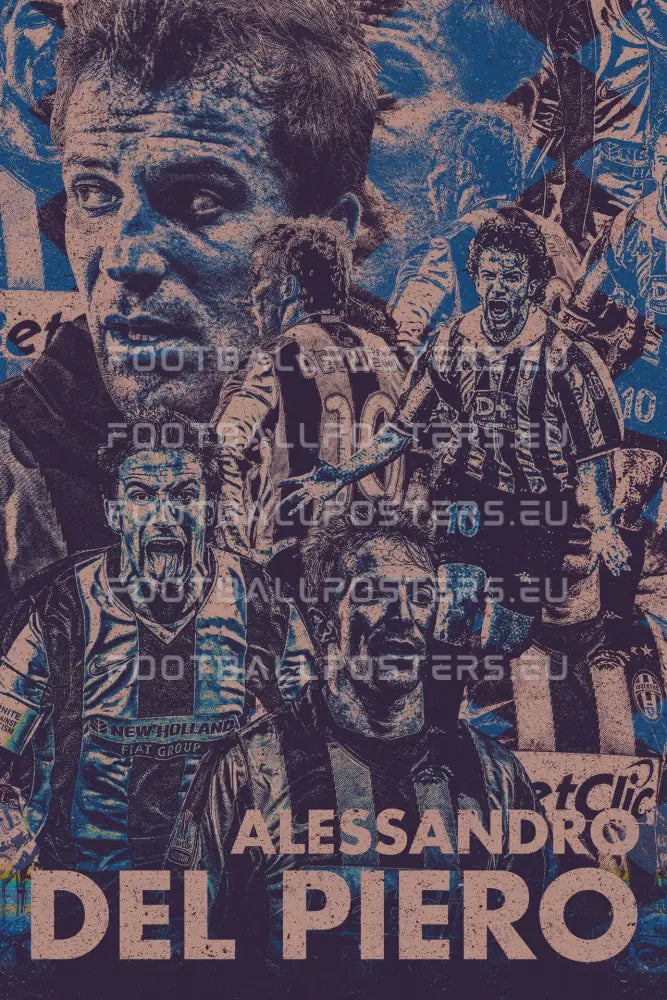 Alessandro Del Piero | Icon Poster