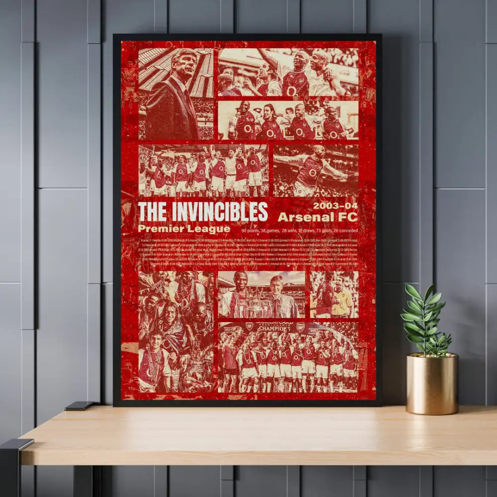 Arsenal Fc ’The Invincibles’ | Poster