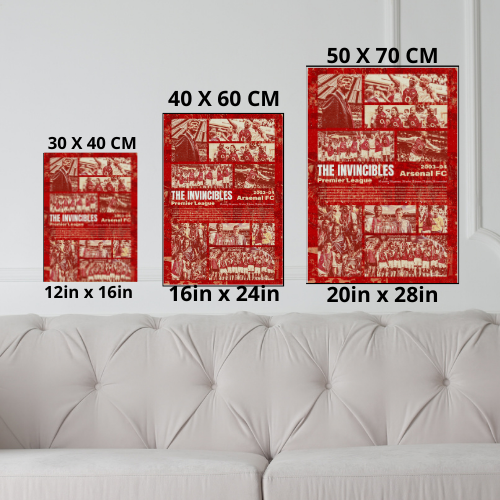 Arsenal FC "The Invincibles" | Poster