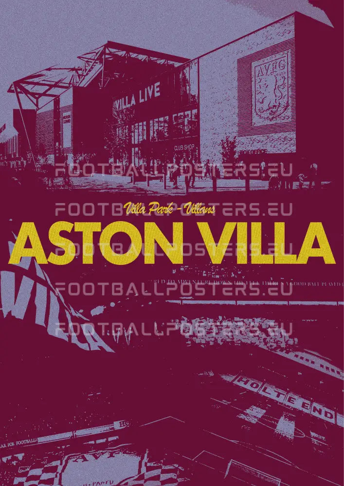 Aston Villa ’Villans’ | Poster