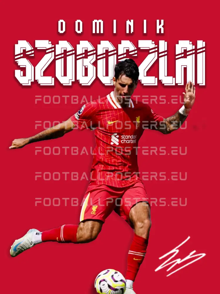 Dominik Szoboszlai | Player Collection Poster