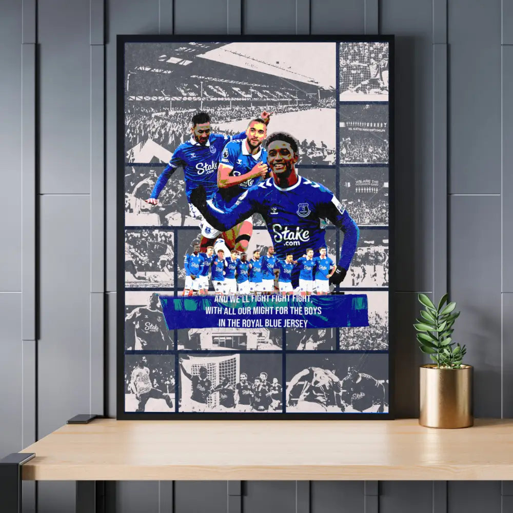 Everton 24/25 | Team Poster