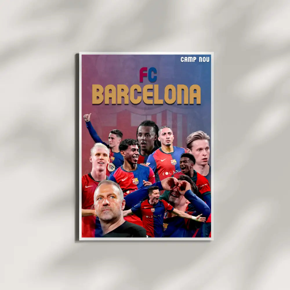 Fc Barcelona 24/25 | Team Poster