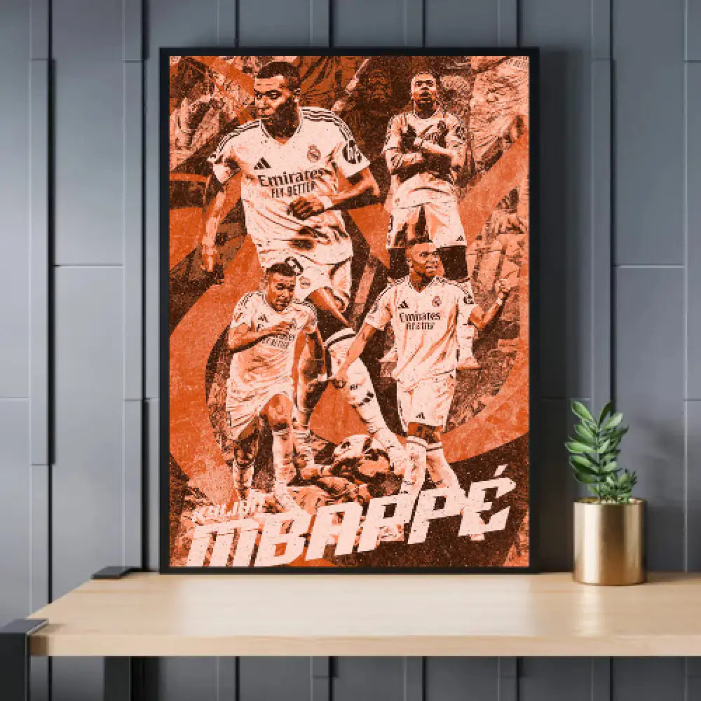 Kylian Mbappe ’Madrid’ | Poster