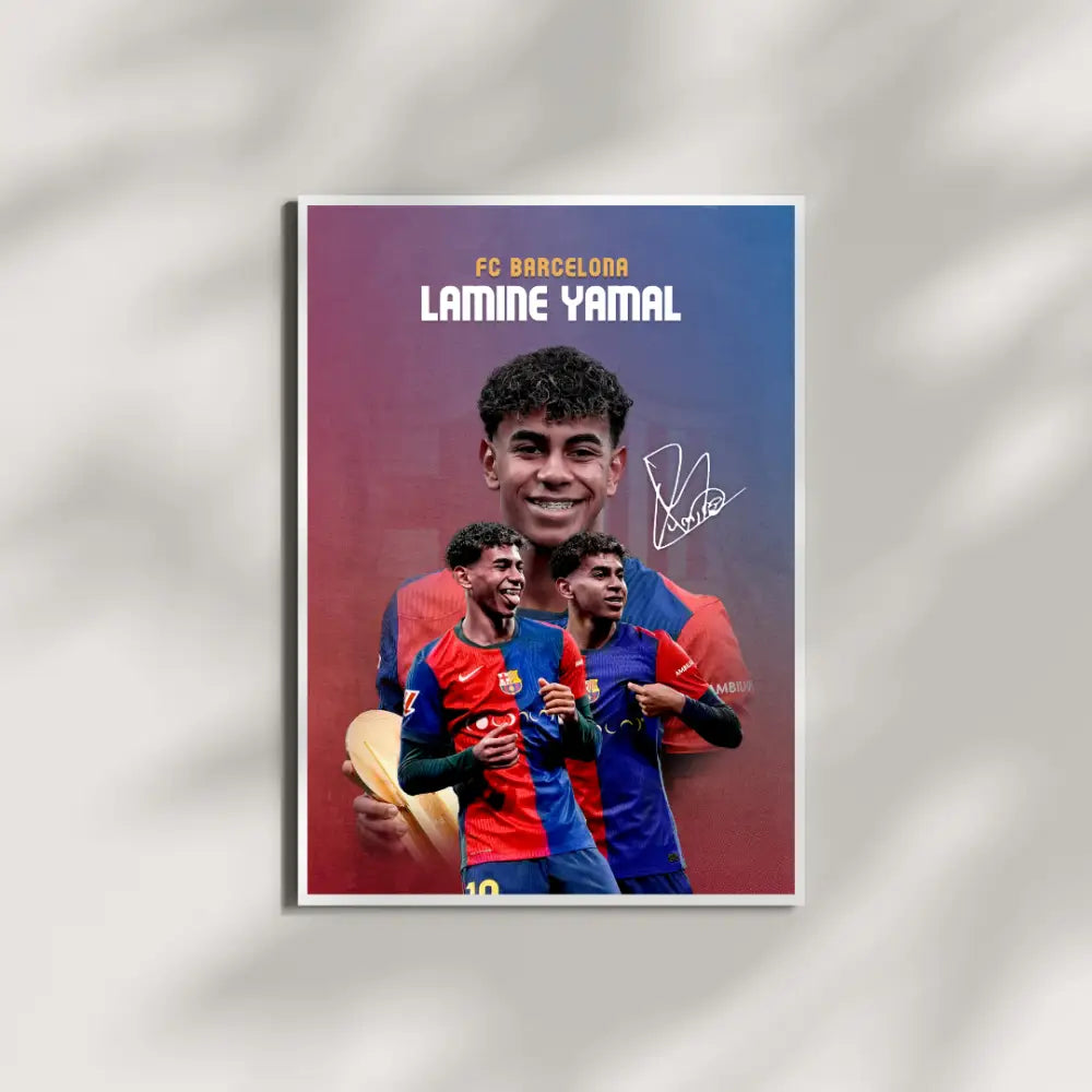 Lamine Yamal | Player Collection Poster