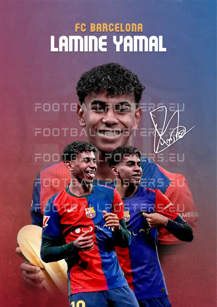 Lamine Yamal | Player Collection Poster