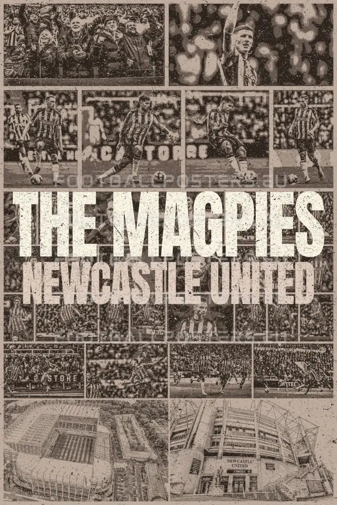 Newcastle United ’The Magpies’ | Poster