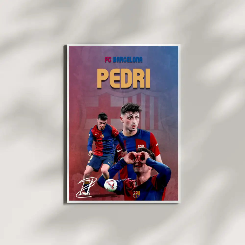 Pedri | Player Collection Poster