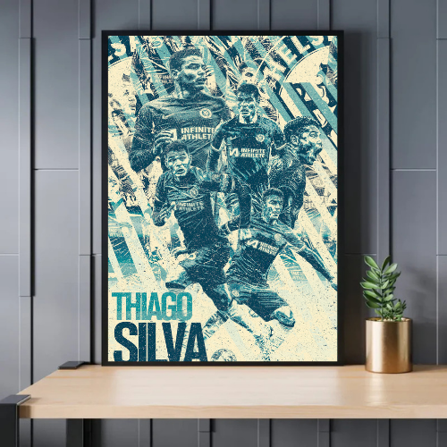 Thiago Silva | Icon Poster