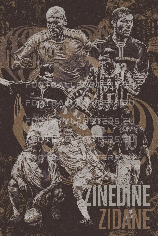 Zinedine Zidane | Icon Poster